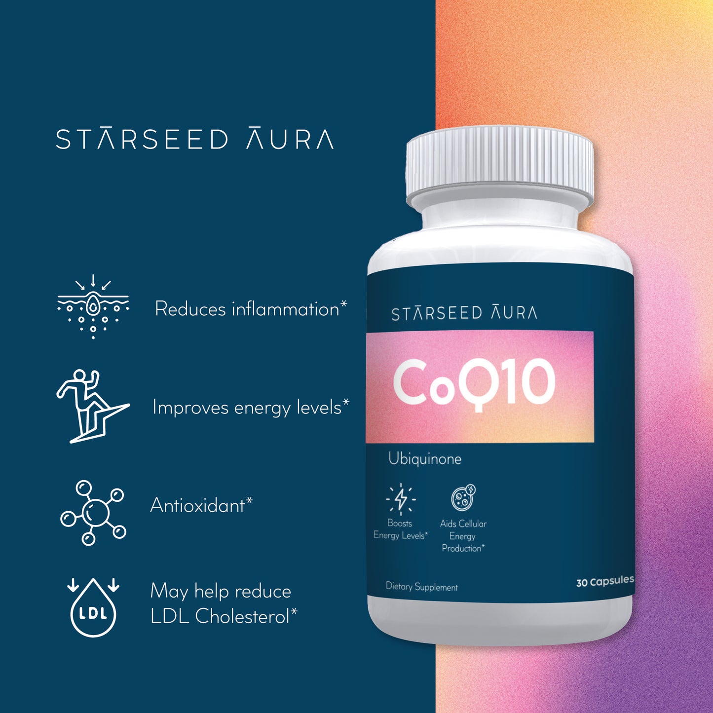 
                  
                    CoQ10 (Ubiquinone)
                  
                